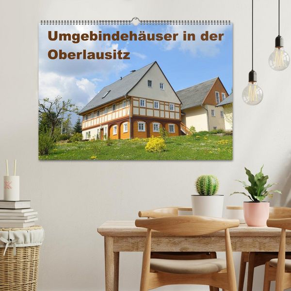 Produktbild: Umgebindeh&auml;user in der Oberlausitz (Wandkalender 2026 DIN A2 quer), CALVENDO Monatskalender