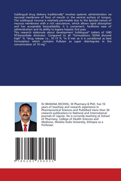 Produktbild: Isosorbide dinitrate - Sublingual Tablets