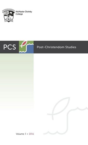 Produktbild: Post-Christendom Studies