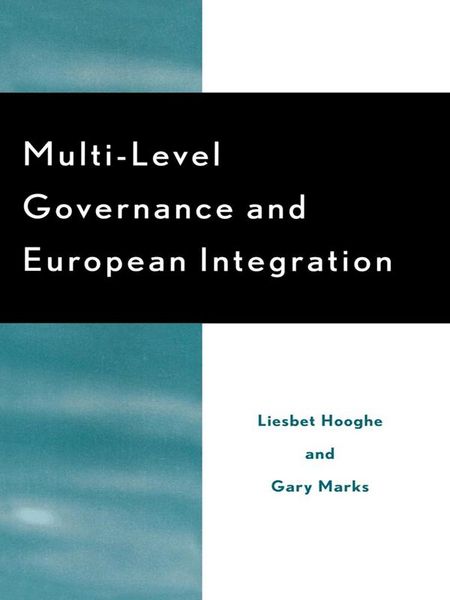 Produktbild: Multi-Level Governance and European Integration