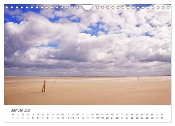 Produktbild: Eiderstedt Impressionen (Wandkalender 2027 DIN A4 quer), CALVENDO Monatskalender