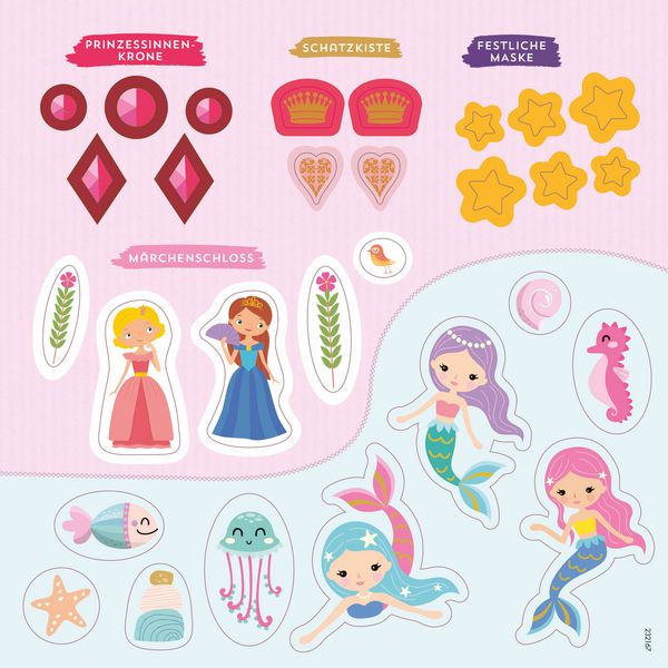 Produktbild: Mitmachbox - Mein Schnippel-Spa&szlig; mit 4 tollen Stickerb&ouml;gen