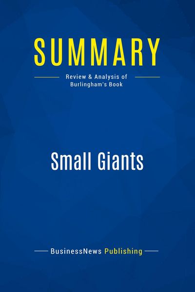 Produktbild: Summary: Small Giants