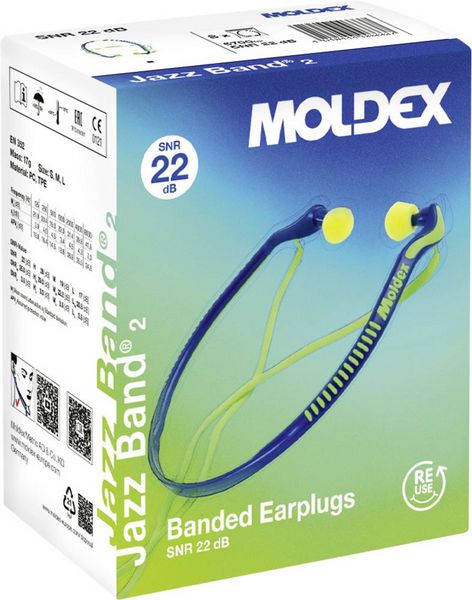 Moldex JAZZ-BAND 670002 Bügelgehörschützer 23 dB EN 352-2 1St.