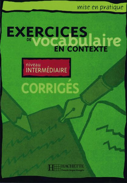 Produktbild: Exercices de vocabulaire en contexte