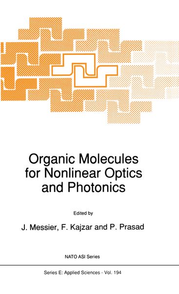 Produktbild: Organic Molecules for Nonlinear Optics and Photonics