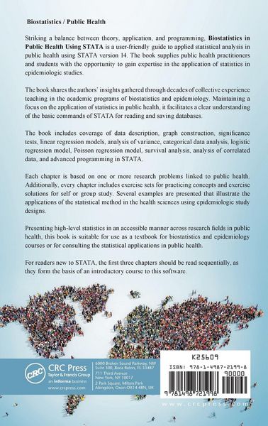Produktbild: Biostatistics in Public Health Using STATA