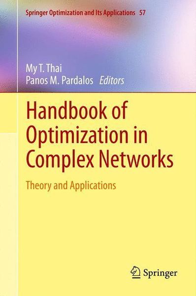 Produktbild: Handbook of Optimization in Complex Networks