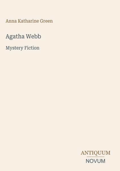 Produktbild: Agatha Webb