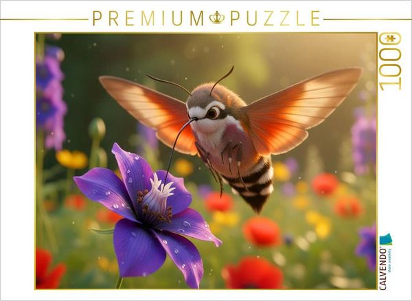 CALVENDO Puzzle Taubenschwänzchen | 1000 Teile Lege-Größe 64x48cm Foto-Puzzle für glückliche Stunden