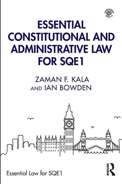 Produktbild: Essential Constitutional and Administrative Law for SQE1