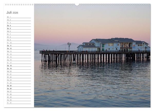 Produktbild: Kalifornien - wundersch&ouml;ne Westk&uuml;ste (hochwertiger Premium Wandkalender 2026 DIN A2 quer), Kunstdruck in Hochglanz
