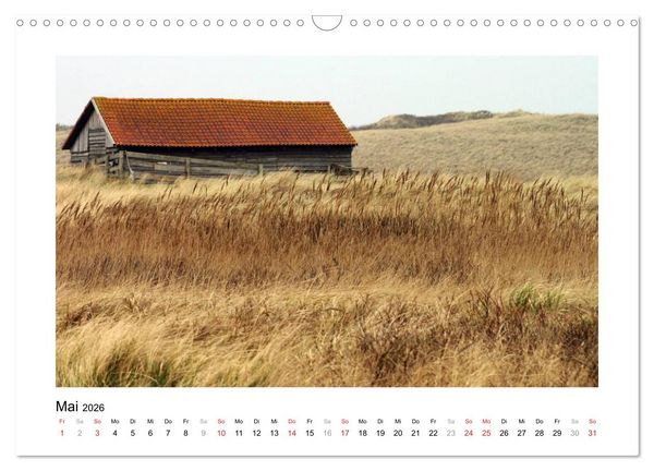 Produktbild: JUIST - Ansichten einer Insel (Wandkalender 2026 DIN A3 quer), CALVENDO Monatskalender