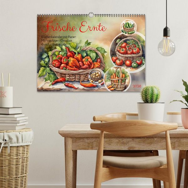 Produktbild: Frische Ernte (Wandkalender 2026 DIN A3 quer), CALVENDO Monatskalender