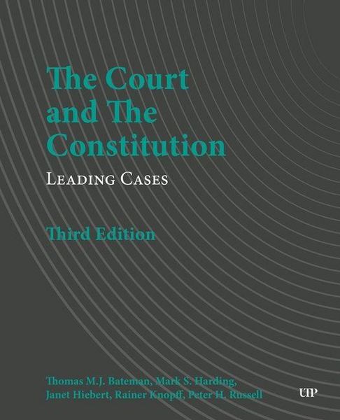 Produktbild: The Court and the Constitution