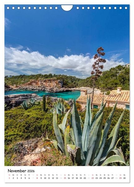 Produktbild: Mallorca - wild und romantisch (Wandkalender 2026 DIN A4 hoch), CALVENDO Monatskalender