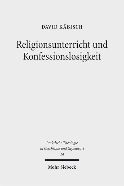 Produktbild: Religionsunterricht und Konfessionslosigkeit