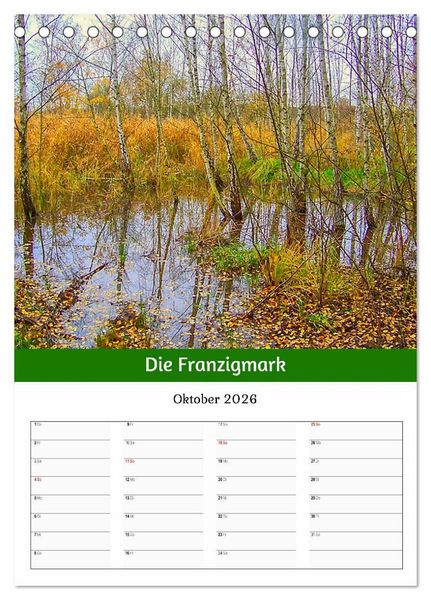 Produktbild: Natursch&ouml;nheiten aus Halle (Saale) (Tischkalender 2026 DIN A5 hoch), CALVENDO Monatskalender