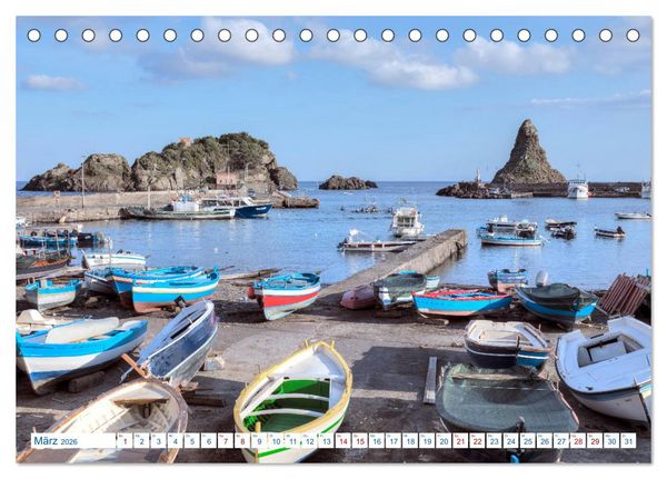 Produktbild: Sizilien - Italien mal anders (Tischkalender 2026 DIN A5 quer), CALVENDO Monatskalender
