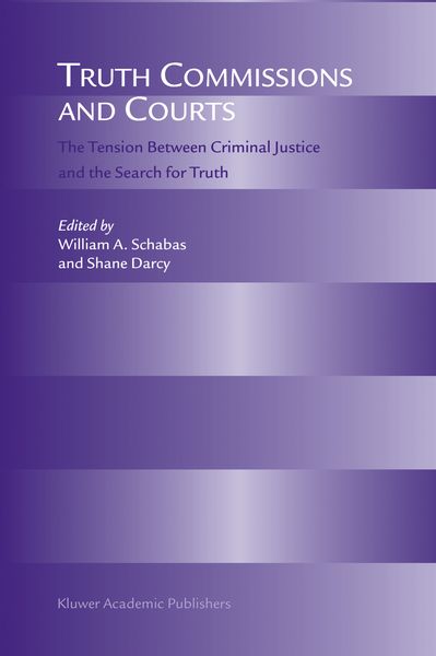 Produktbild: Truth Commissions and Courts