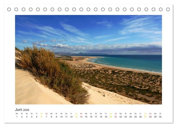 Produktbild: Fuerteventura (Tischkalender 2026 DIN A5 quer), CALVENDO Monatskalender
