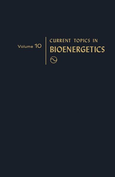 Produktbild: Current Topics in Bioenergetics