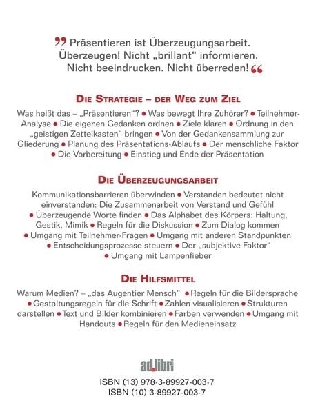 Produktbild: Pr&auml;sentationstechniken