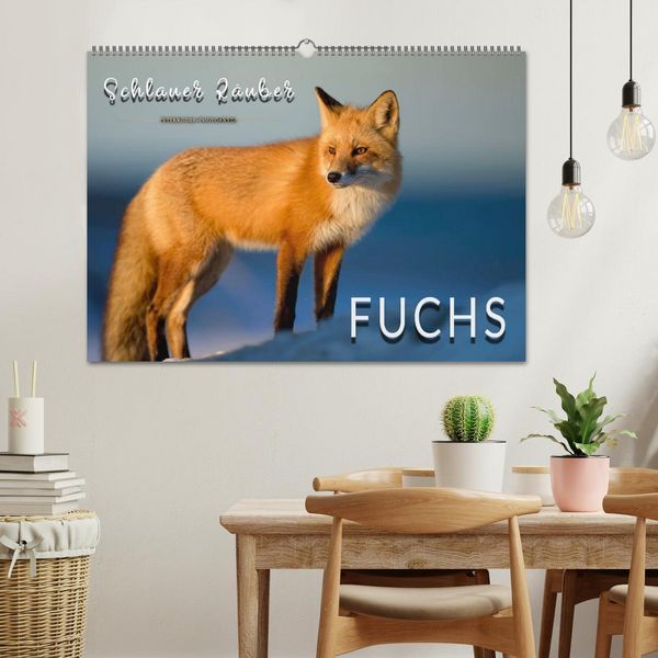 Produktbild: Fuchs - schlauer R&auml;uber (Wandkalender 2026 DIN A2 quer), CALVENDO Monatskalender