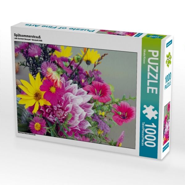 Produktbild: CALVENDO Puzzle Sp&auml;tsommerstrau&szlig; | 1000 Teile Lege-Gr&ouml;&szlig;e 64x48cm Foto-Puzzle f&uuml;r gl&uuml;ckliche Stunden