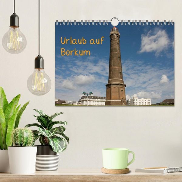 Produktbild: Urlaub auf Borkum (Wandkalender 2026 DIN A4 quer), CALVENDO Monatskalender