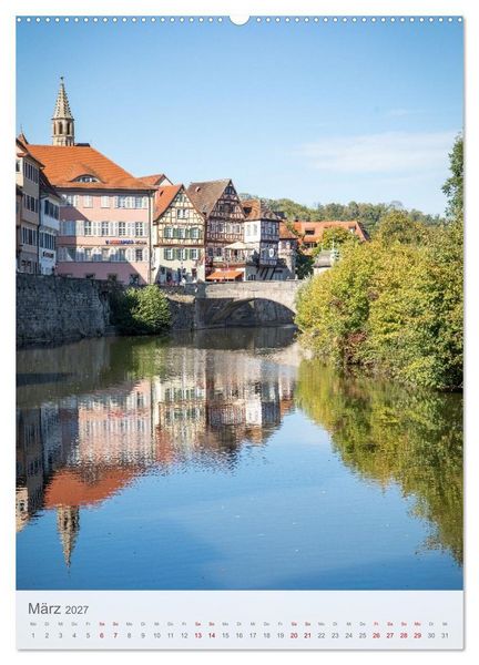 Produktbild: Schw&auml;bisch Hall am Kocher (hochwertiger Premium Wandkalender 2027 DIN A2 hoch), Kunstdruck in Hochglanz