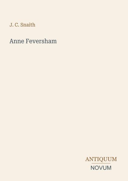 Produktbild: Anne Feversham