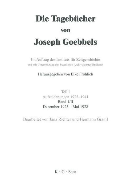 Produktbild: Dezember 1925 - Mai 1928