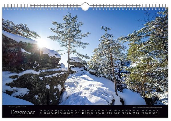 Produktbild: Kalender Faszinierende S&auml;chsische Schweiz 2027