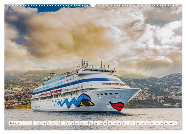 Produktbild: Goodbye Mutter aller Clubschiffe (hochwertiger Premium Wandkalender 2026 DIN A2 quer), Kunstdruck in Hochglanz