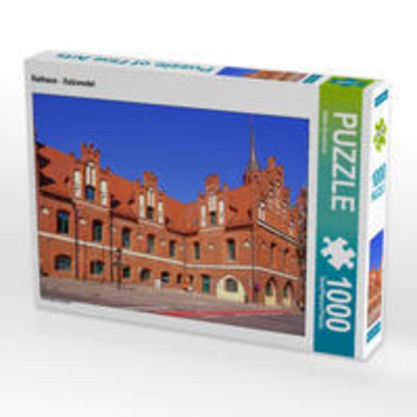 CALVENDO Puzzle Rathaus - Salzwedel | 1000 Teile Lege-Größe 64x48cm Foto-Puzzle für glückliche Stunden