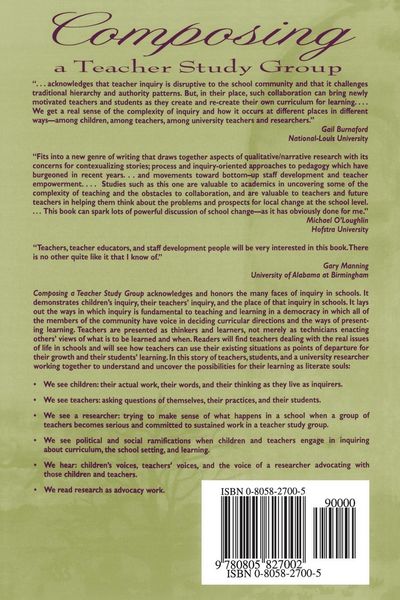 Produktbild: Composing a Teacher Study Group