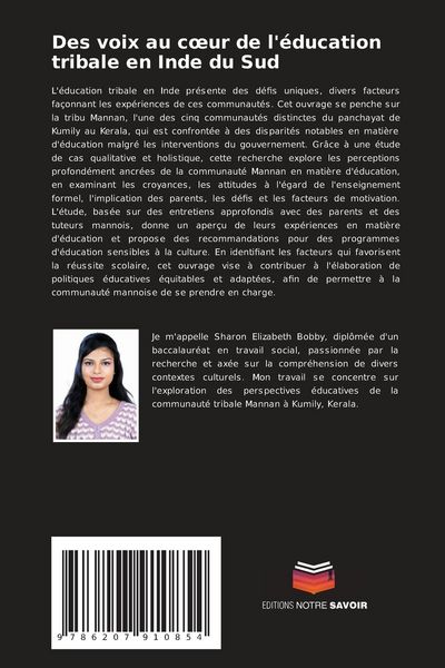 Produktbild: Des voix au c&iquest;ur de l'&eacute;ducation tribale en Inde du Sud