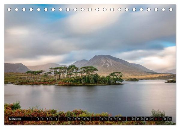 Produktbild: Irland - Feine Ausblicke (Tischkalender 2026 DIN A5 quer), CALVENDO Monatskalender