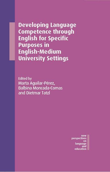 Produktbild: Developing Language Competence through English for Specific Purposes in English-Medium University Settings