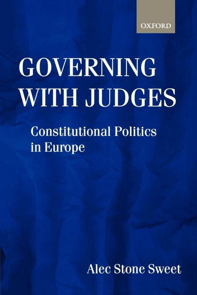 Produktbild: Governing with Judges