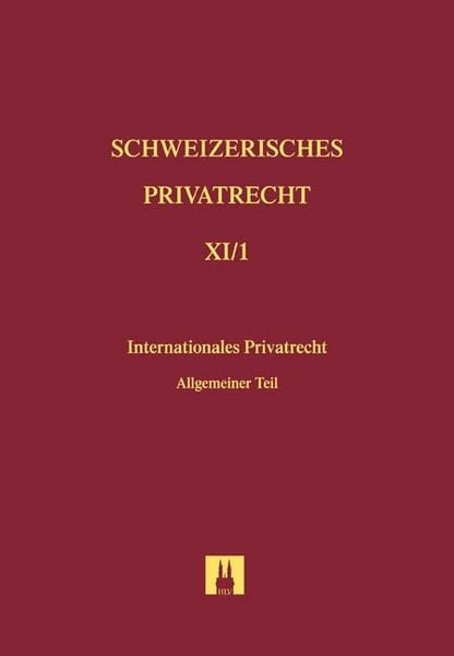 Produktbild: Bd. XI/1: Internationales Privatrecht