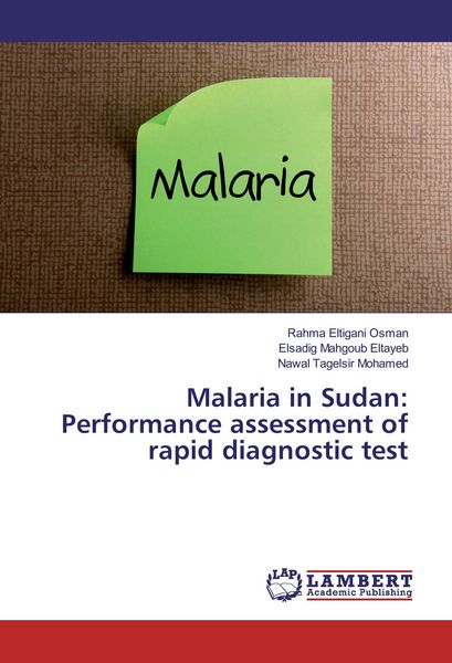 Produktbild: Malaria in Sudan: Performance assessment of rapid diagnostic test