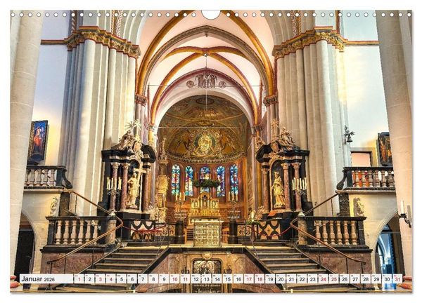 Produktbild: Bonner Kirchen (Wandkalender 2026 DIN A3 quer), CALVENDO Monatskalender