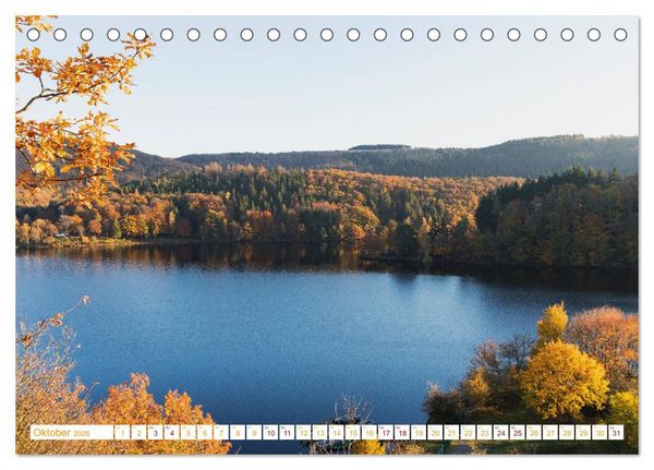 Produktbild: Eifel Reise - romantische Orte (Tischkalender 2026 DIN A5 quer), CALVENDO Monatskalender