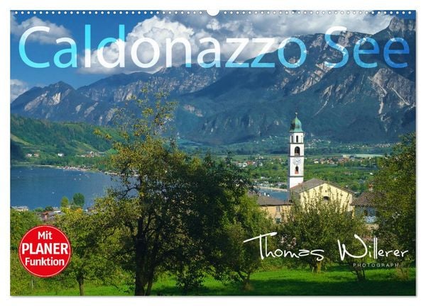 Produktbild: Caldonazzo See (Wandkalender 2026 DIN A2 quer), CALVENDO Monatskalender