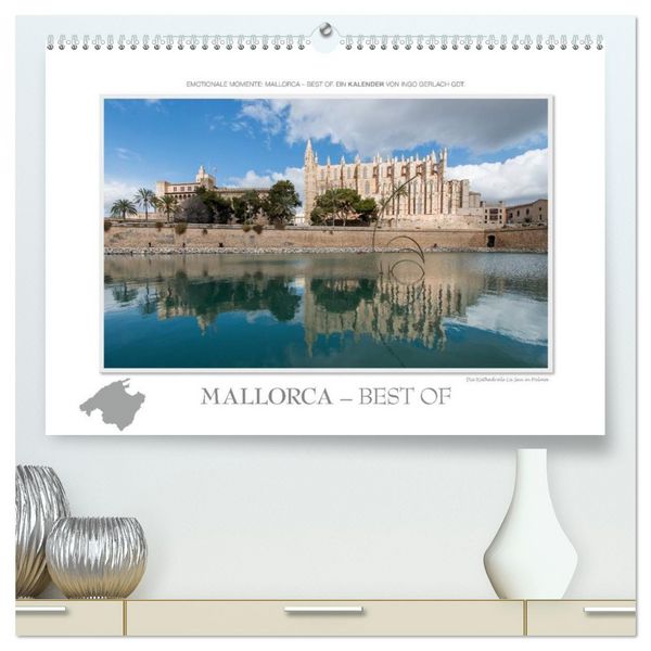 Produktbild: Emotionale Momente: Mallorca Best of (hochwertiger Premium Wandkalender 2026 DIN A2 quer), Kunstdruck in Hochglanz