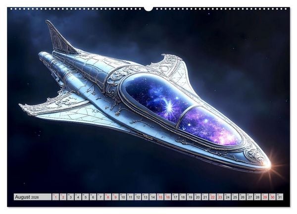 Produktbild: Kosmische Extravaganz (Wandkalender 2026 DIN A2 quer), CALVENDO Monatskalender
