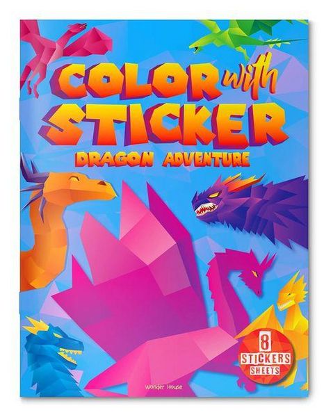 Produktbild: Color with Sticker - Dragon Adventure