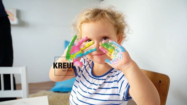 Produktbild: KREUL MUCKI Quietsch-Fingerfarbe Set 4 x 150 ml